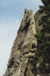 Me On Top Of Gossamer, One Of My First Lead Climbs